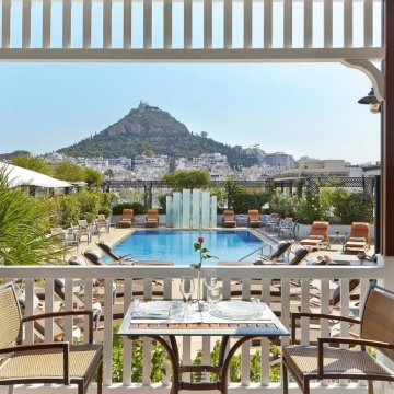Pool, Hotel Grande Bretagne, Athens
