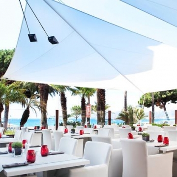 J W Marriott Cannes, Outside seating