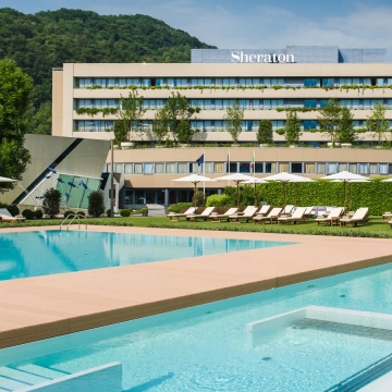 Pool, Sheraron Hotel, Lake Como