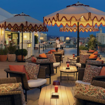 Rooftop Bar and  Restaurant, H10 Croma Malaga