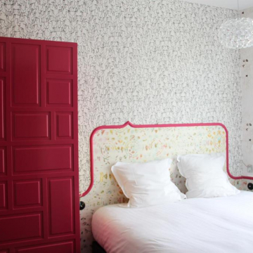 Guest Bedroom, Hotel Crayon Rouge