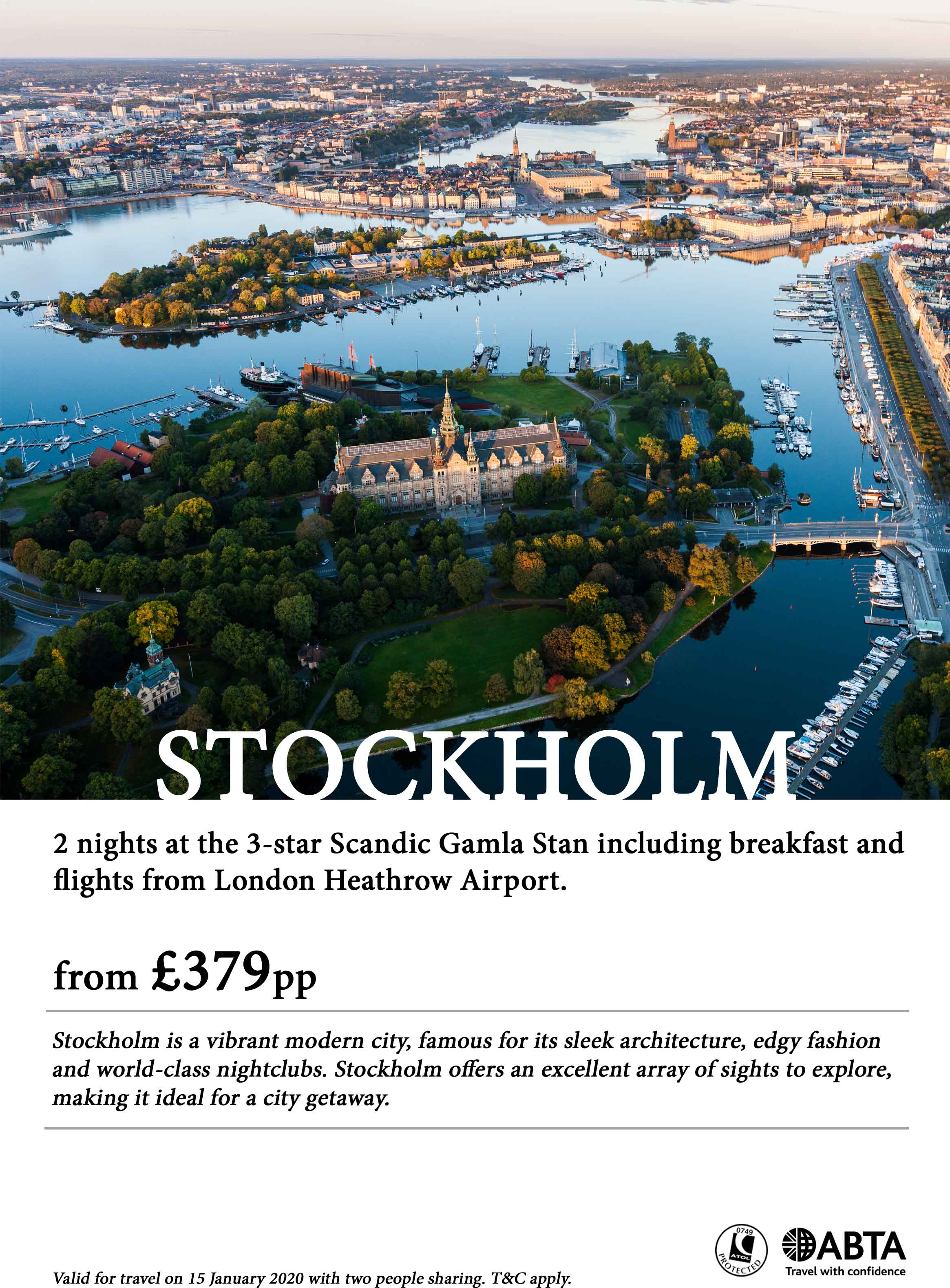 stockholm for travel agents